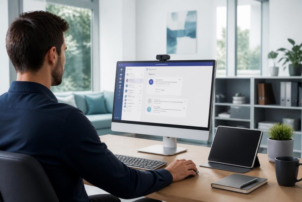 découvrez comment télécharger microsoft teams facilement avec notre mode d'emploi complet. suivez nos étapes simples pour installer et commencer à utiliser teams rapidement.